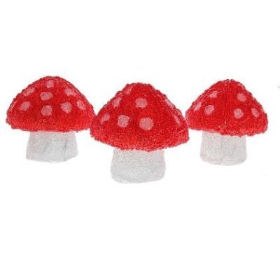 Фигура акрил. "Три гриба" (16х15см.)