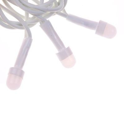 Гирлянда "Метраж" уличная, комнатная (Д: 20 м, нить белая, моргает)