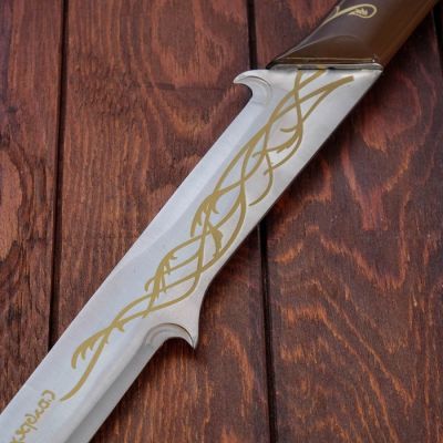 Сувенирный меч Эльфийский, в ножнах, роспись на клинке и рукояти, 102 см