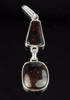 Кулон Янтарь "Влияние" арт.ЯК-319