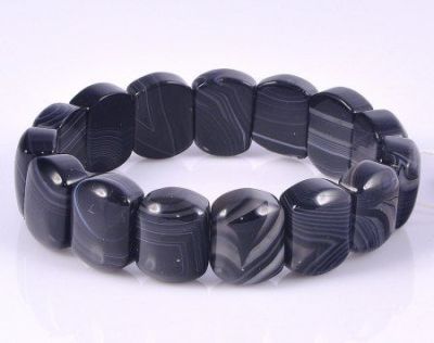 Браслет Агат "Лилу" арт. бНАГ-3(16-12)-16-3