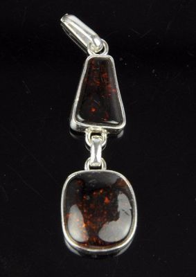 Кулон Янтарь "Влияние" арт.ЯК-319