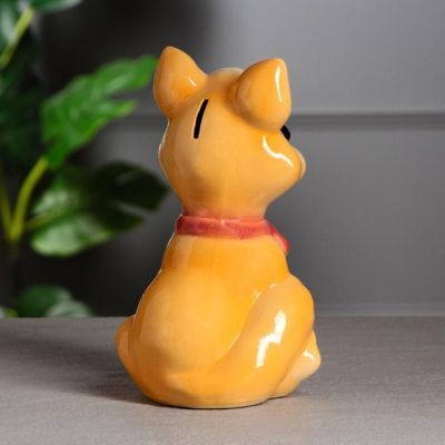 Копилка "Лиса" 27 см. микс