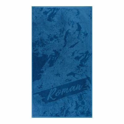 Полотенце именное махровое Этель "Роман" 50х90см, 100% хлопок, 420гр/м2