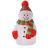 Фигура акрил. "Снеговик позитивный" (50х28 см.)