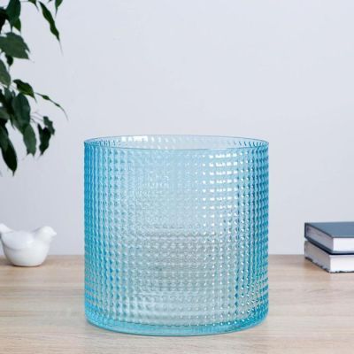 Ваза "Скандик" h-19.5см d-19.5см толщина стекла 3,1мм МИКС (2623)