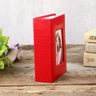 Фотоальбом на 100 фото 10х15 см "Змеиная кожа" МИКС 16,5х12,5х5 см