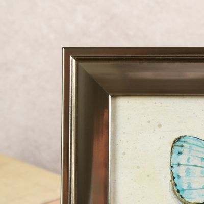 Фоторамка пластик 20х25 см "Патрик" тёмное серебро 29,4х24,4 см