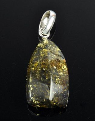 Кулон Янтарь "Золотой дождь" арт.ЯК-528