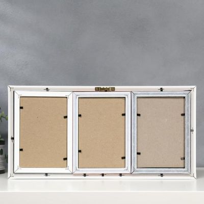 Фоторамка пластик 3 в 1 266-1105-1 10х15 см