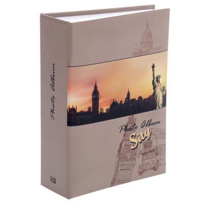 Фотоальбом на 100 фото 10х15 см Image Art, города, МИКС