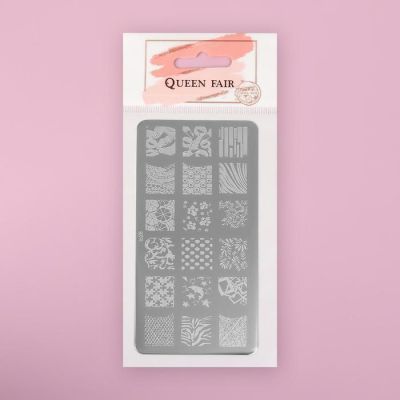 Диск для стемпинга металлический «Цитрус», 12 × 6 см