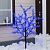 Светодиодное дерево «Баугиния» 1.5 м, 480 LED, постоянное свечение, 220 В, свечение синее