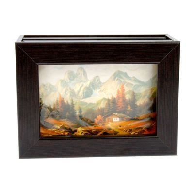 Фотобокс для фото 13х18 см, 96 шт., без картинки, венге