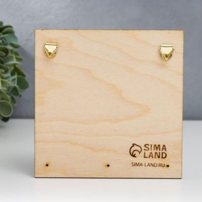 Ключница "8 марта. Цветы" 12х12 см