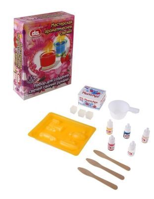 Набор для создания ароматических свечей "Клубника-Спелые фрукты"