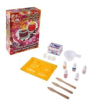 Набор для создания ароматических свечей "Кофе-Богатый шоколад"