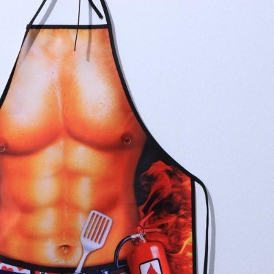 Фартук текстиль "Тушить и жарить" (50 х 70 см)