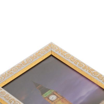 Фоторамка "Белое золото" 29х29 см на 4 фото 10х15 см