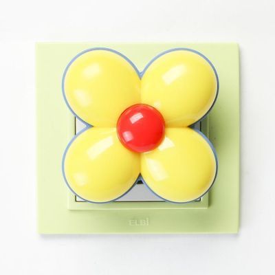 Ночник пластик "Ромашка" LED МИКС 8х5х8 см