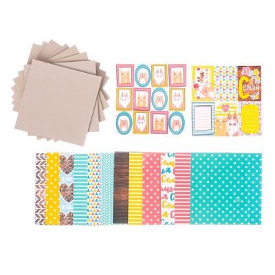 Фотоальбом «Счастливая семья», набор для создания, 15.7 × 15.7 × 2.5 см