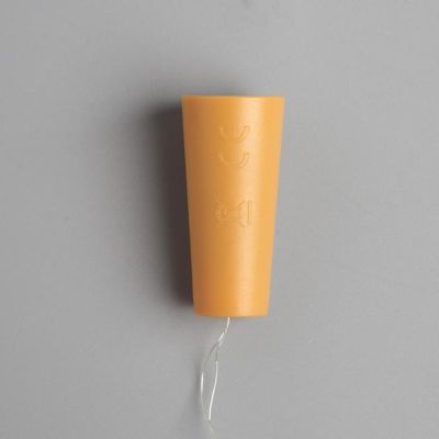 Гирлянда «Нить» 1 м роса с пробкой, IP20, серебристая нить, 10 LED, свечение фиолетовое, LR44х3