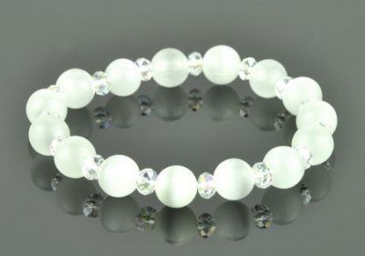 Браслет Кошачий глаз, хрусталь "Тутси" арт. бП1180