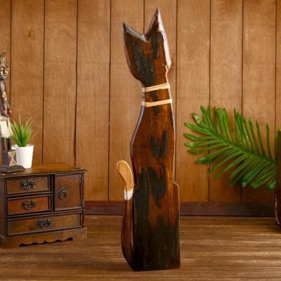 Сувенир дерево "Кошка" 60 см