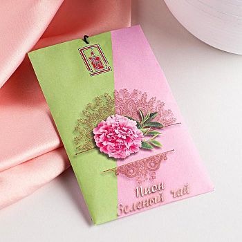 Саше ароматическое "Пион и зелёный чай", 10 г, "Богатство Аромата"