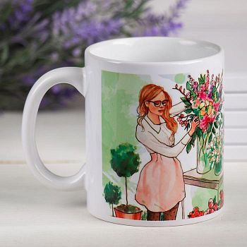 Кружка «Флорист», 300 мл