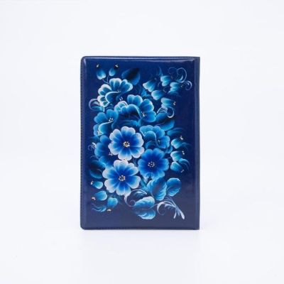 Обложка для паспорта, цвет синий