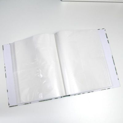 Фотоальбом на 400 фото 10х15 см "Пальмовые листья" в коробке 35х28,5х5 см