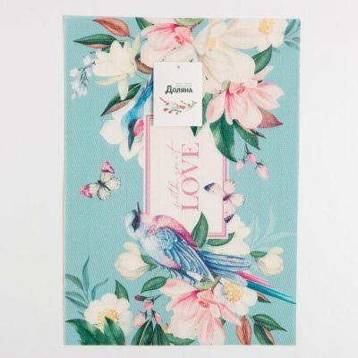 Набор салфеток на стол 2 шт. "Love" 40*29 см