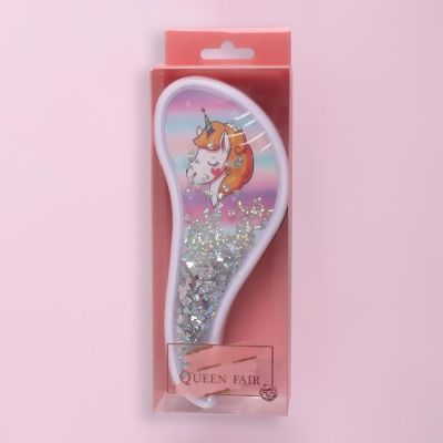 Расчёска-шейкер, 7,5 × 18 см, рисунок МИКС