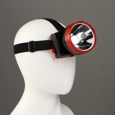 Фонарь налобный аккумуляторный "Мастер К." MHA-W1D1 (1W), 800 mАч, t работы 2 ч