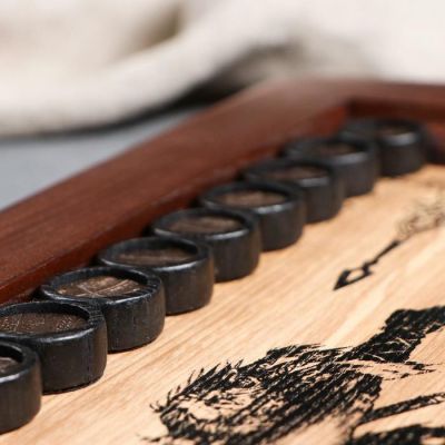 Нарды "Легенда" Амазонка, средние, ясень, 51 х 25 см