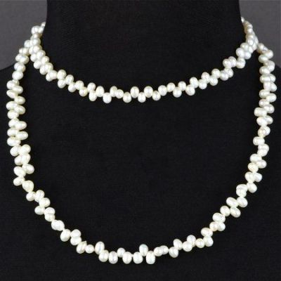 Бусы Жемчуг "Облепиха" арт.П3395