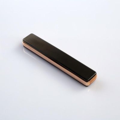 Зажигалка электронная "Успех" в подарочной коробке, USB, спираль, серая, 7х13 см