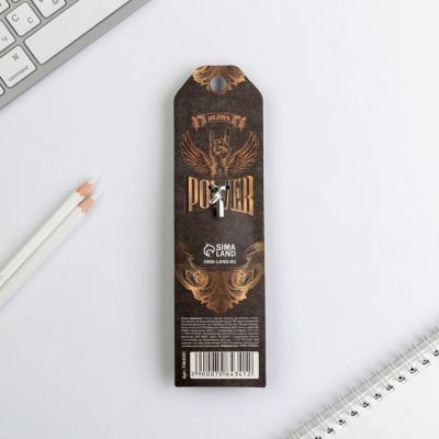 Ручка «Крутой мужик», пластик, со звездой на подложке-погон