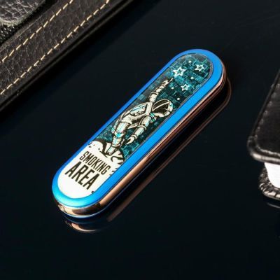 Зажигалка со спиралью накаливания "Smoking area", 8,5 х 2,5 х 1 см