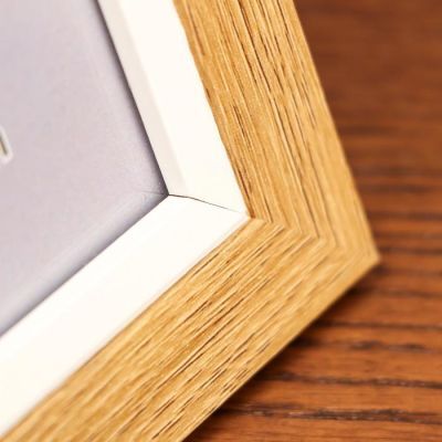 Фоторамка пластик 20х25 см "Бук с белым обрамлением" 29х24х1 см