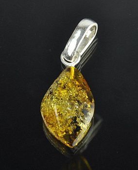 Кулон Янтарь "Золотой дождь" арт.ЯК-576