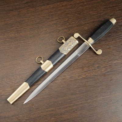 Сувенирный кортик "Санкт-Петербург", на ножнах парусник и якорь, 35 см