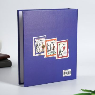 Фотоальбом на 80 фото 10х15 см "Путешественница по Европе" в коробке МИКС 23х19х5,2 см