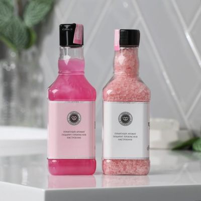 Набор "Прекрасной" гель для душа виски 250 мл аромат вермут, соль для ванн виски