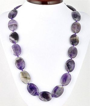 Бусы Аметист "Кэтти" арт.НАМ-11(20-28)-63-3