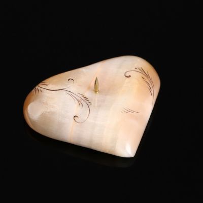 Подсвечник «Сердце», 2×6 см, селенит