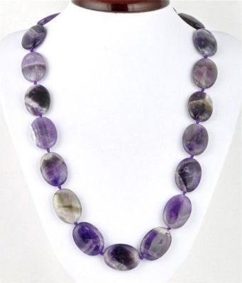 Бусы Аметист "Кэтти" арт.НАМ-11(20-28)-63-3