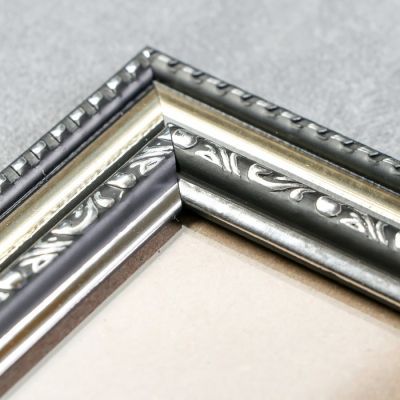 Фоторамка пластик 30х40 см 790 серебро