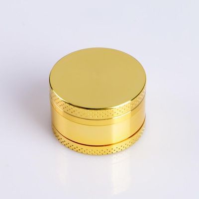 Измельчитель для табака "Импхал голд" с ситом, 4х2.5см, золот.